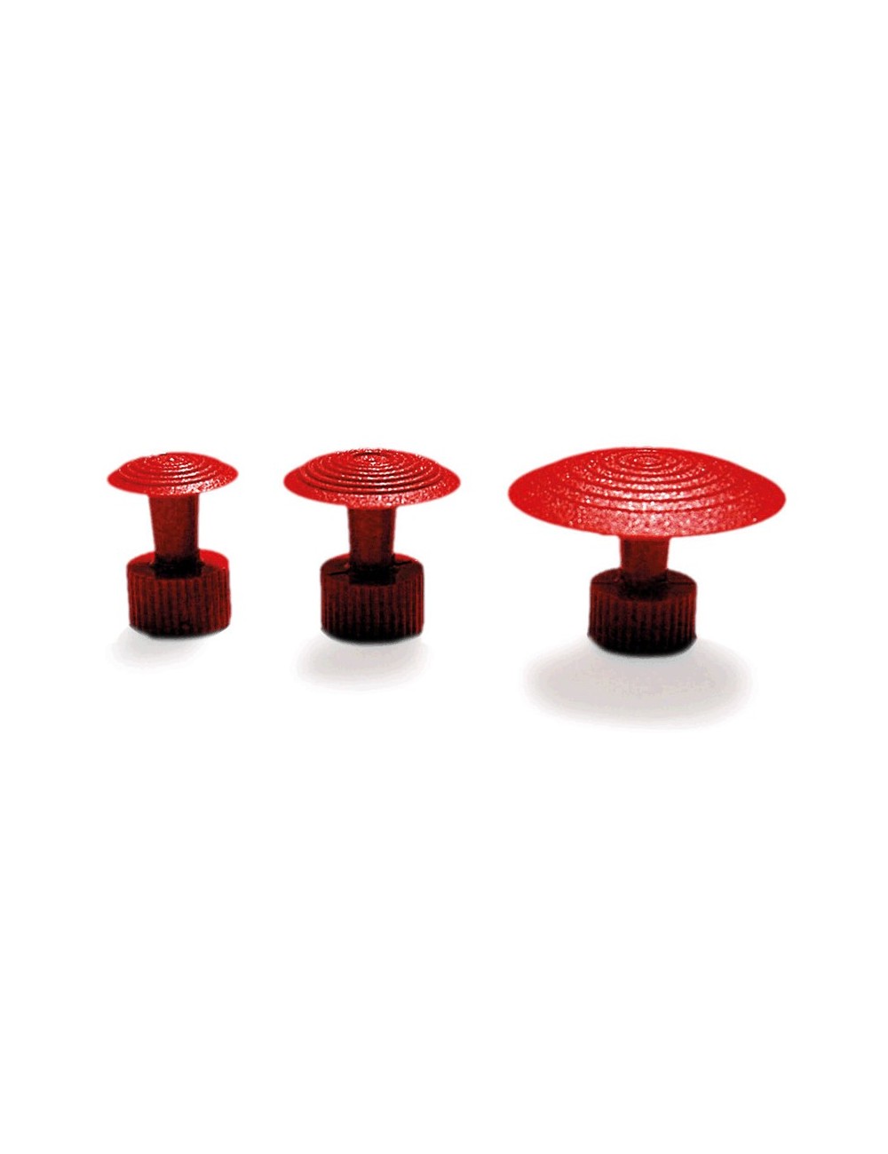 Kit 15 Zuignappen Spher.Round Vorm (5X16 / 21/32)